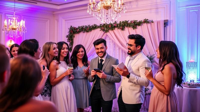 Friend of the Bride giving a wedding speech